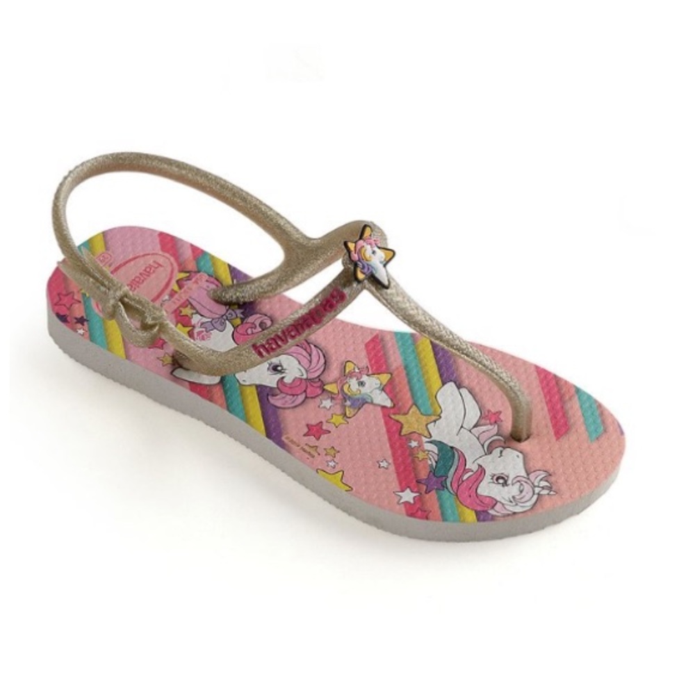 Havanianas My Little Pony Pink Sandal Youth Girl’s Size 3/4 New (READ ALL) - Picture 2 of 5